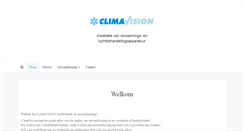Desktop Screenshot of climavision.nl